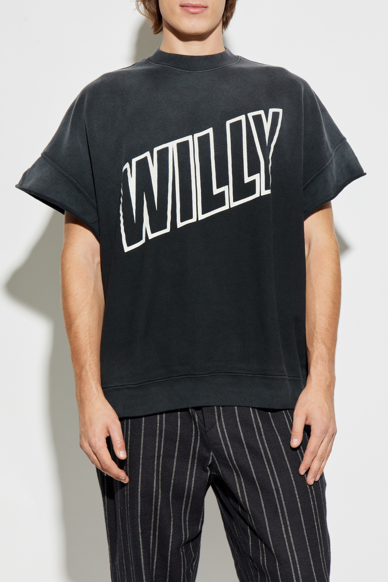 Willy Chavarria ブラック Tシャツ Lサイズ Willy Chavarria T-shirt 'Willy Muscle' | Men's | Vitkac